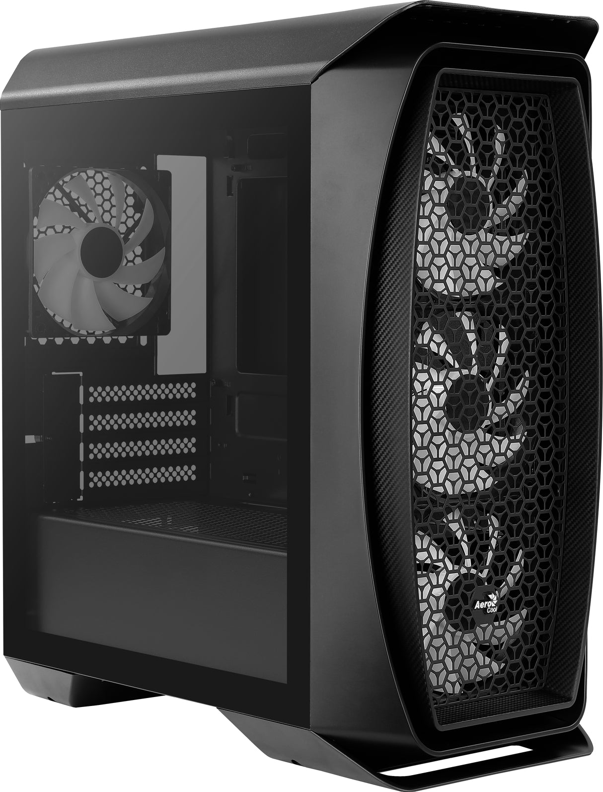 Boitier Mini Tour Micro ATX AeroCool Aero One Mini Frost RGB avec panneau vitré (Noir)