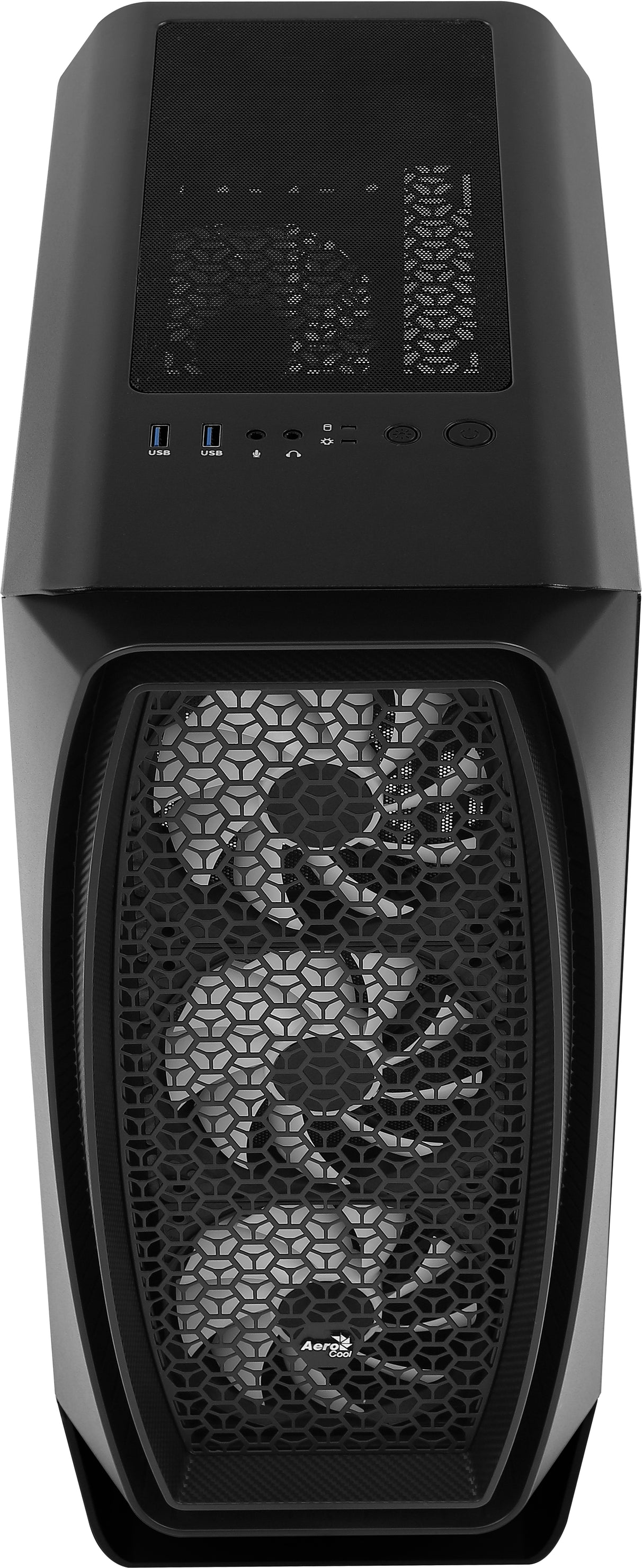 Boitier Mini Tour Micro ATX AeroCool Aero One Mini Frost RGB avec panneau vitré (Noir)
