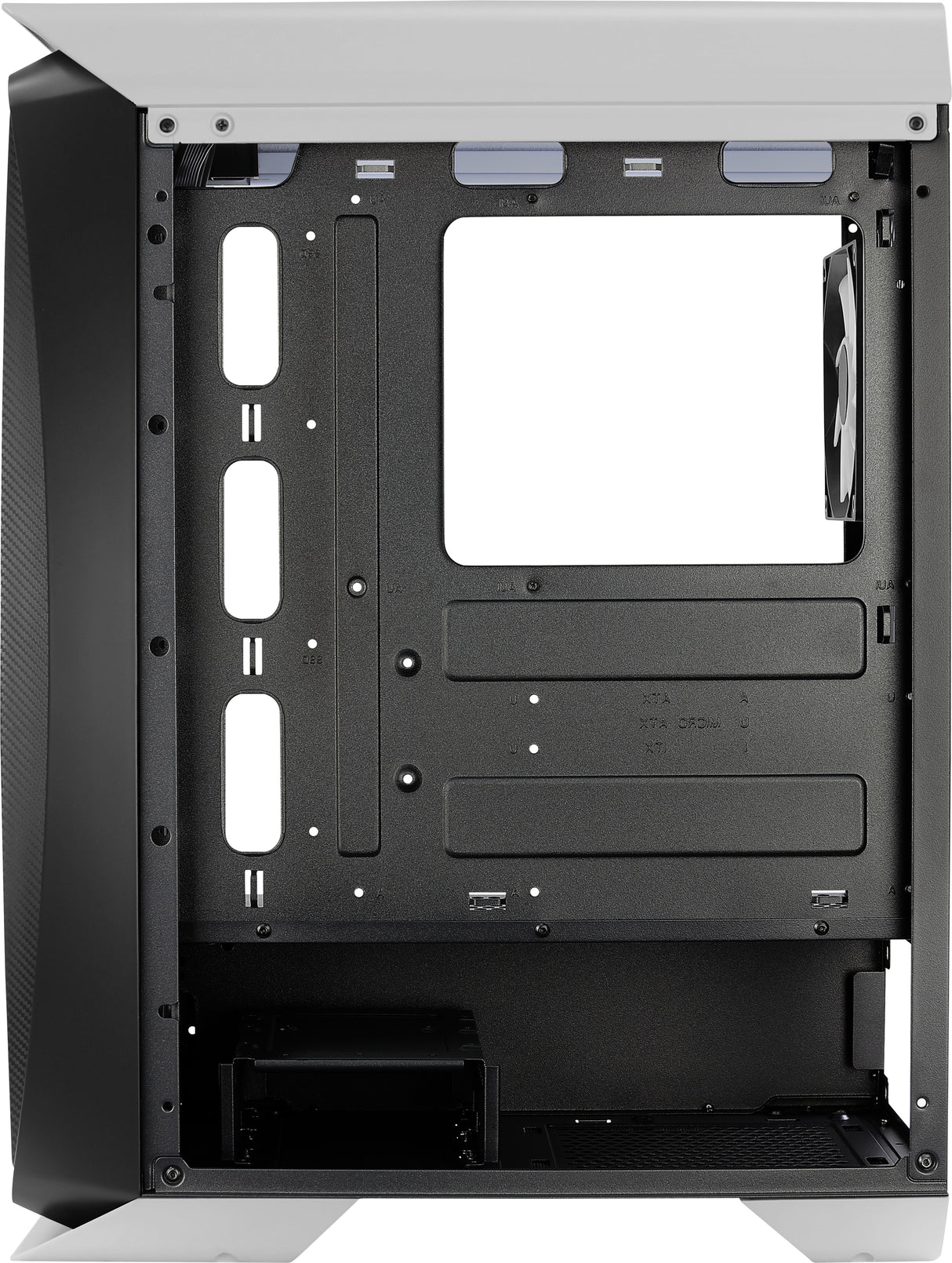 Boitier Moyen Tour ATX AeroCool Aero One avec panneau vitré (Blanc/Noir)