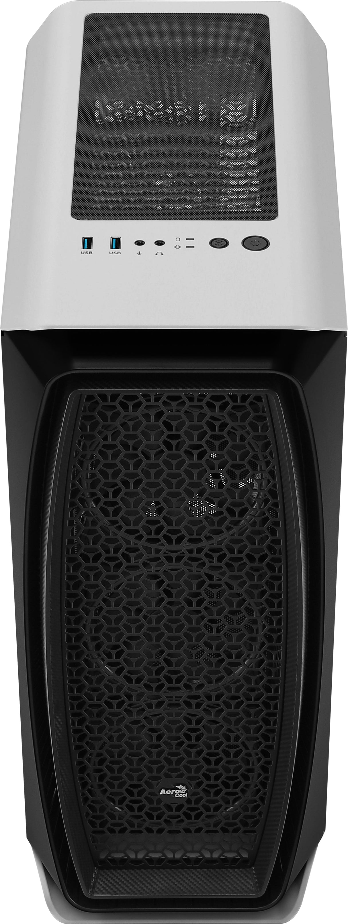 Boitier Moyen Tour ATX AeroCool Aero One Eclipse RGB avec panneau vitré (Blanc)