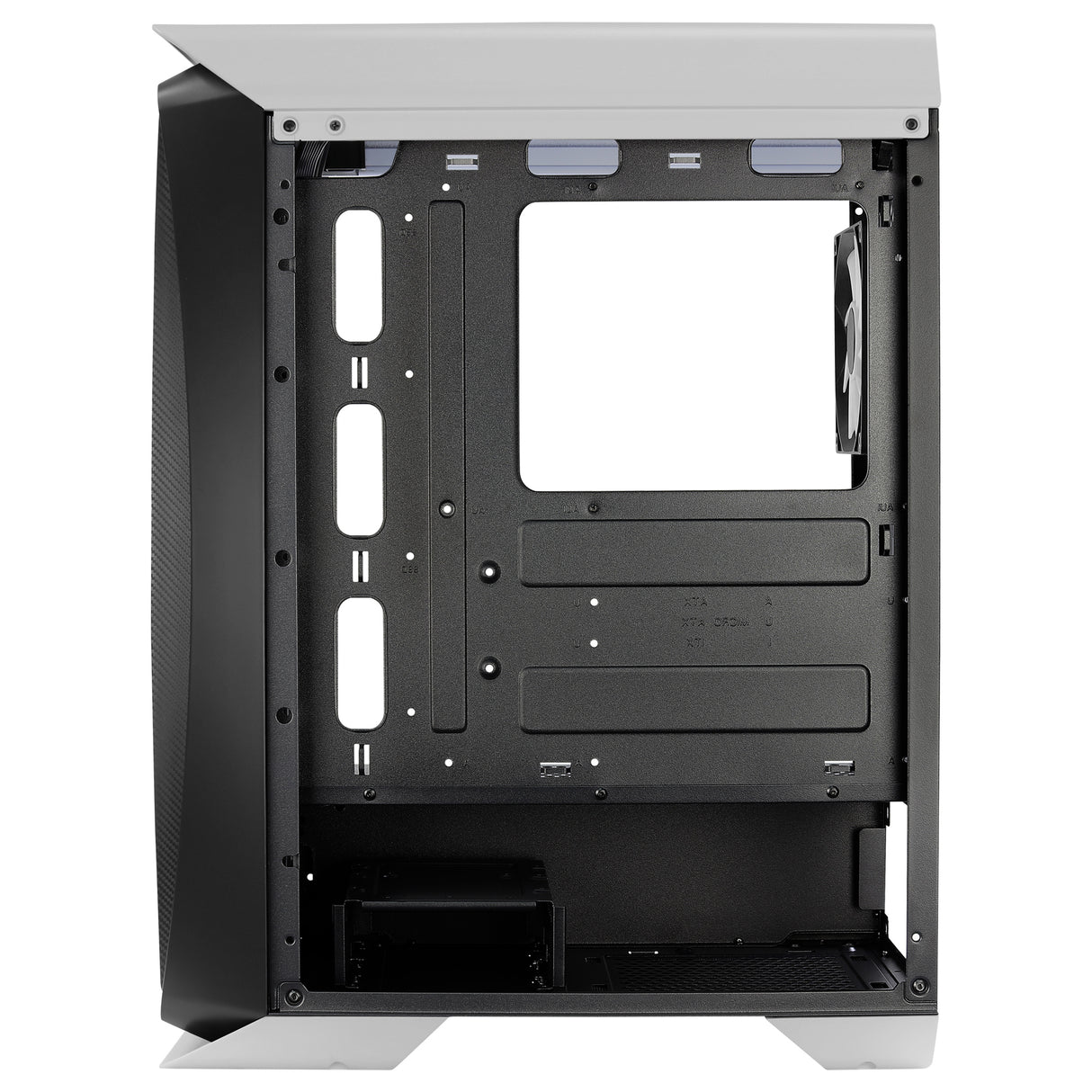 Boitier Moyen Tour ATX AeroCool Aero One Frost RGB avec panneau vitré (Blanc)