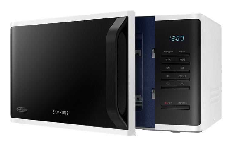 Micro-ondes SAMSUNG Solo - Blanc - 23 L - 800 W - Cavité céramique émail