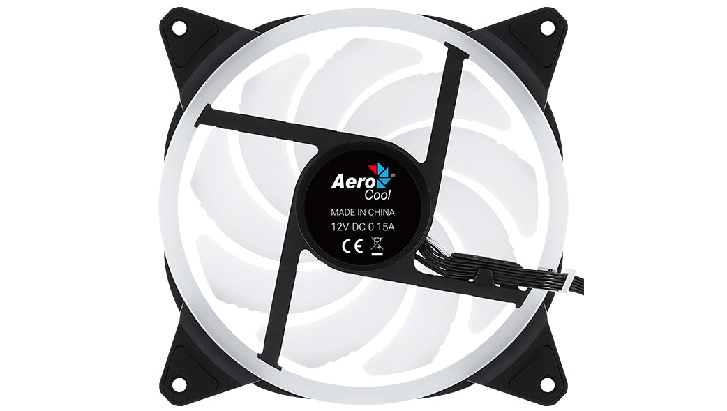 Ventilateur pour boitier PC - AEROCOOL - Duo 14 ARGB - 140mm - 1000 TPM - 23,2 dBA