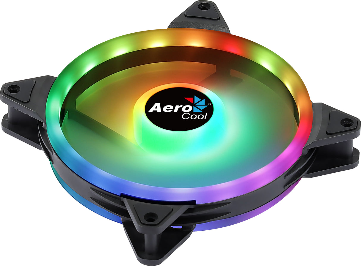 Ventilateur pour boitier PC - AEROCOOL - Duo 14 ARGB - 140mm - 1000 TPM - 23,2 dBA