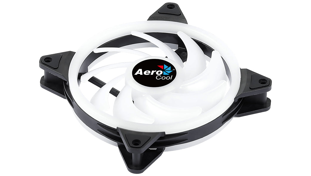 Ventilateur pour boitier PC - AEROCOOL - Duo 14 ARGB - 140mm - 1000 TPM - 23,2 dBA