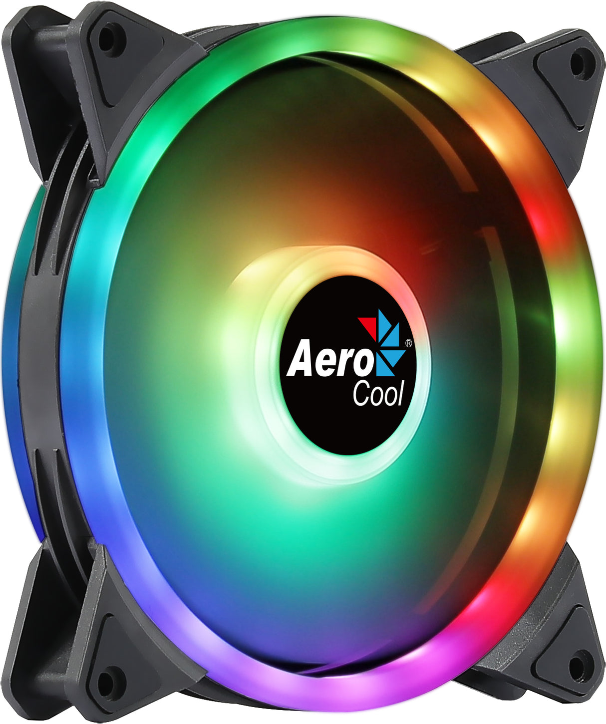 Ventilateur pour boitier PC - AEROCOOL - Duo 14 ARGB - 140mm - 1000 TPM - 23,2 dBA