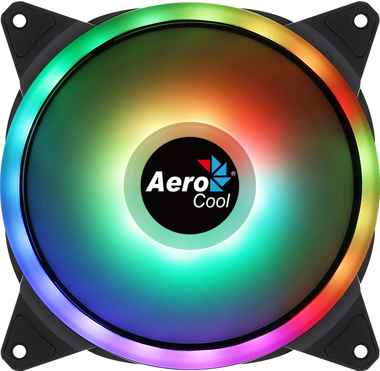 Ventilateur pour boitier PC - AEROCOOL - Duo 14 ARGB - 140mm - 1000 TPM - 23,2 dBA