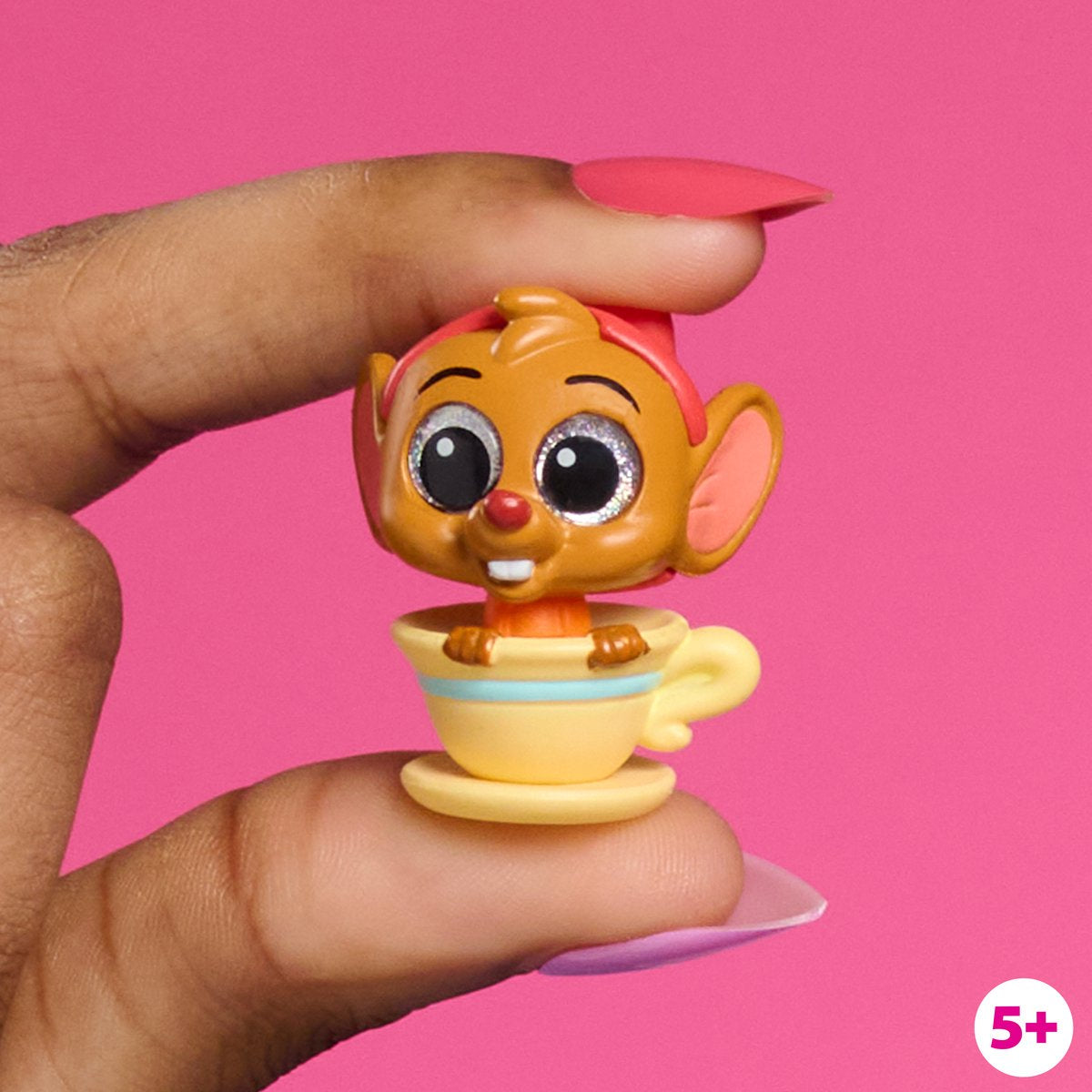 Doorables Coffret 4 mini-figurines DISNEY, Let's Party Multi Peek, Modele aléatoire a collectionner, Des 5 ans