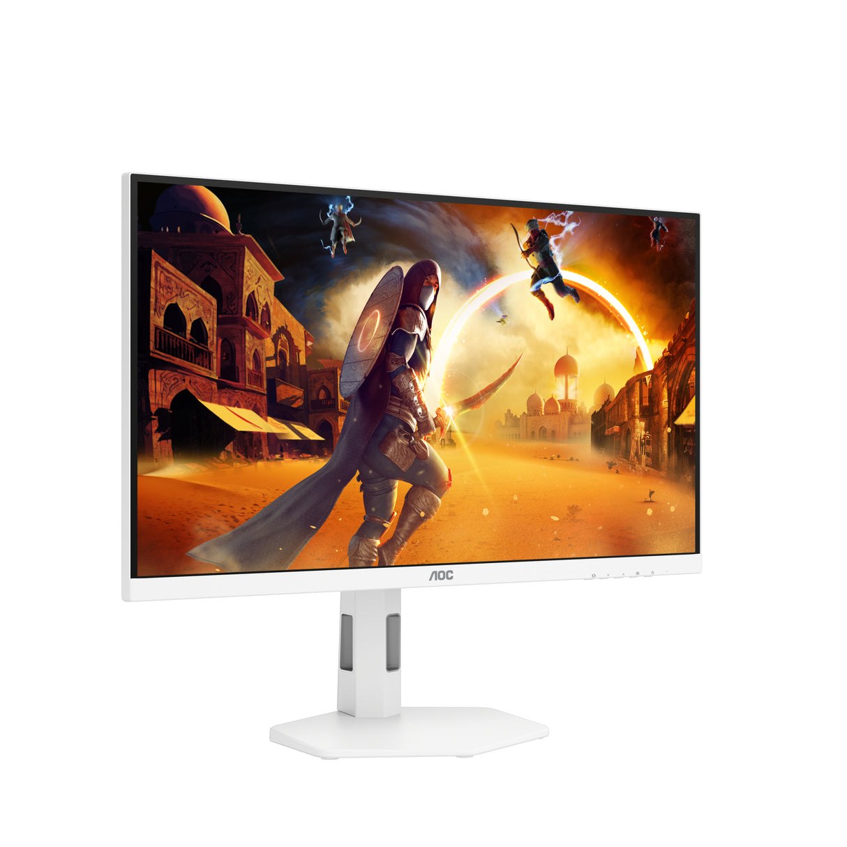 Ecran PC Gamer - AOC - 27'' - 4K 160Hz / FHD 320Hz - Dalle Fast IPS - 0,5ms - Ajustable en hauteur - U27G4R