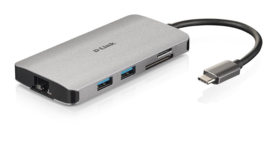 Station d'accueil - D-LINK - DUB-M810 - USB-C / Thunderbolt 3 - HDMI - 1GbE