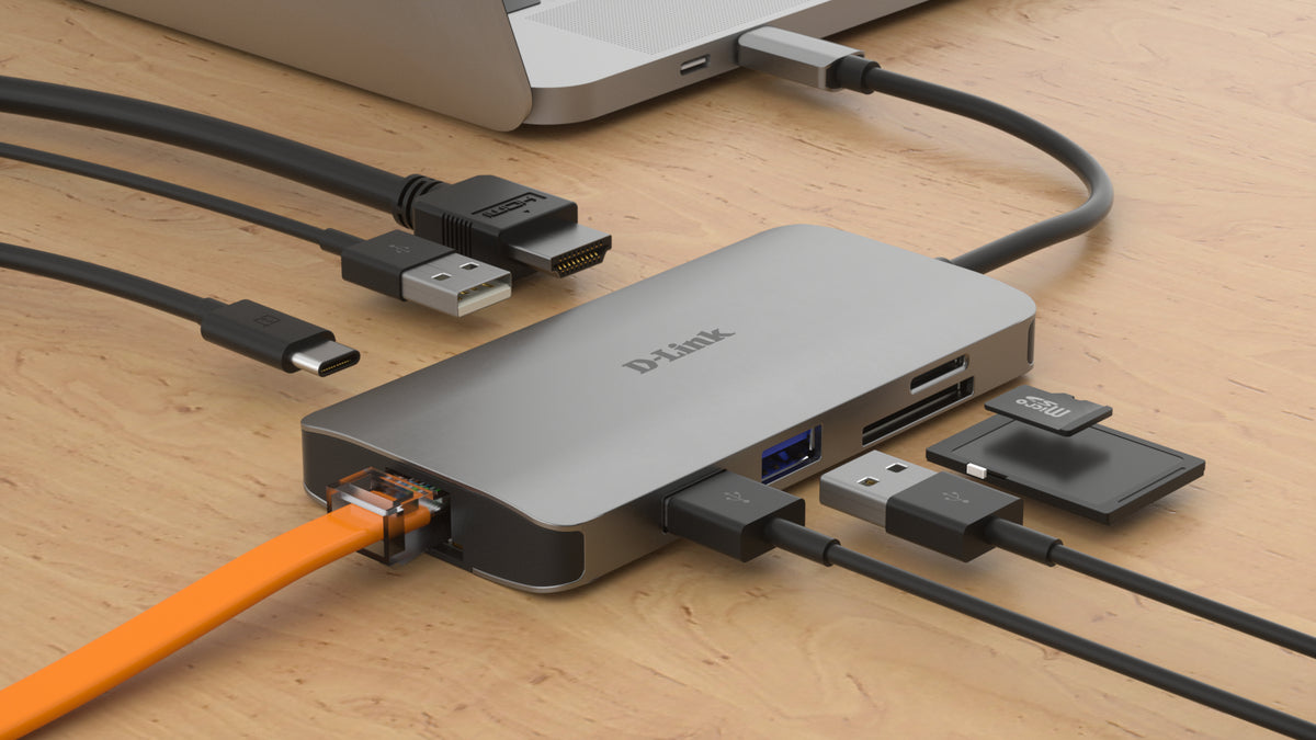 Station d'accueil - D-LINK - DUB-M810 - USB-C / Thunderbolt 3 - HDMI - 1GbE