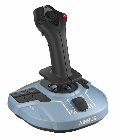 THRUSTMASTER Joystick TCA Officer Pack Airbus Edition : Réplique ergonomique du Mini-manche et Quadrant Airbus