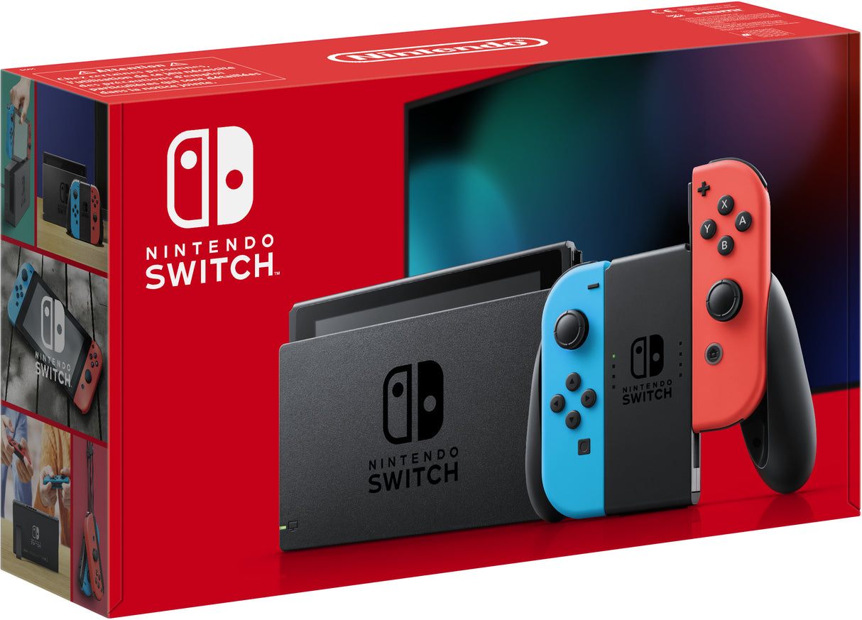 Console Nintendo Switch • Bleu Néon & Rouge Néon