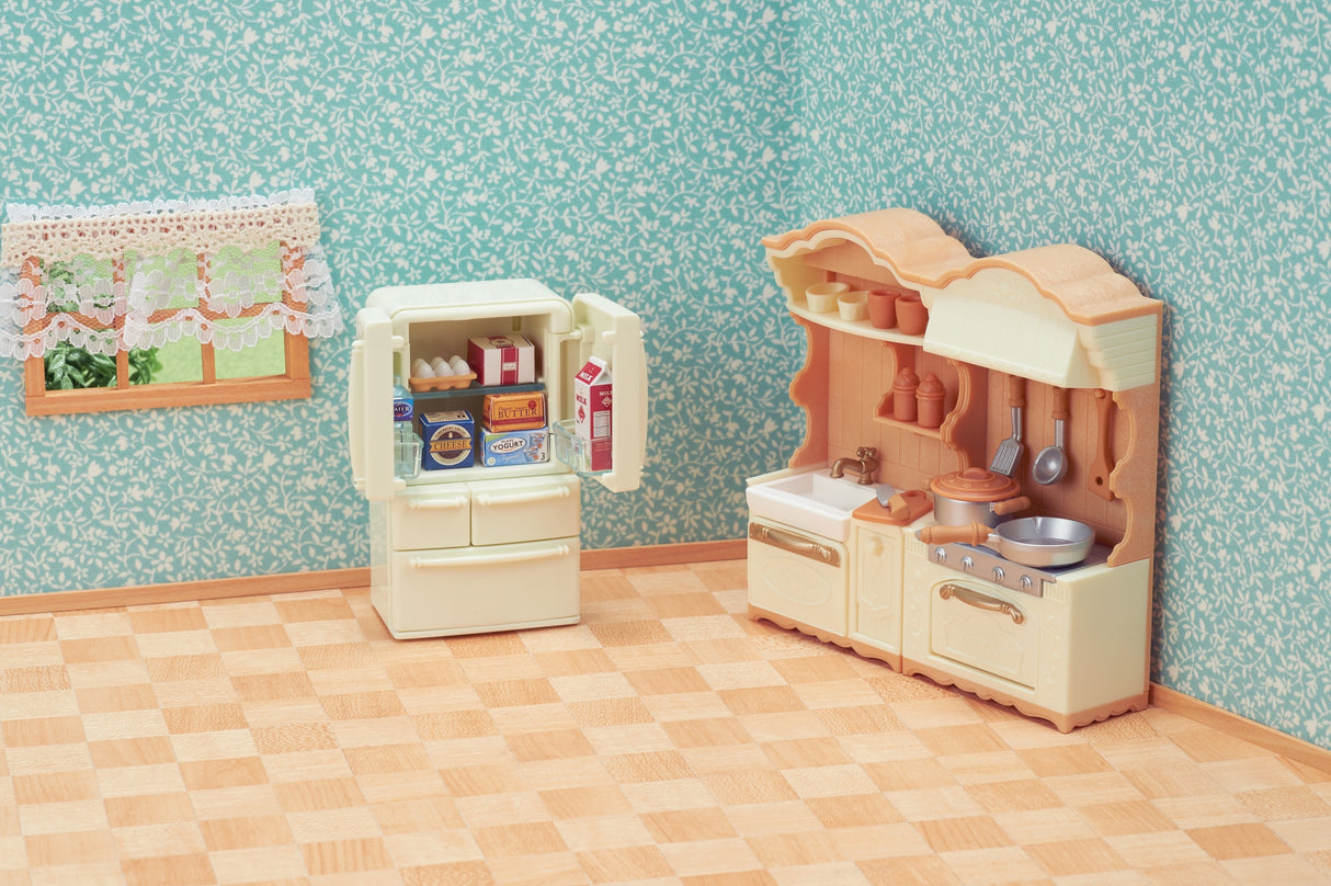 Figurines miniatures - SYLVANIAN FAMILIES - 5341 - La cuisine aménagée
