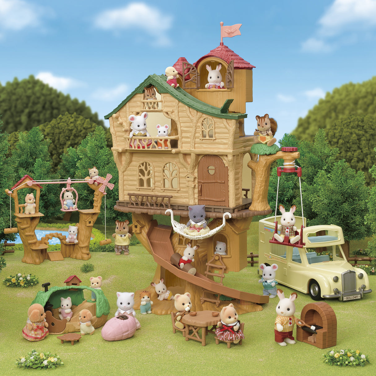 La cabane dans les arbres - Sylvanian Families - 5450