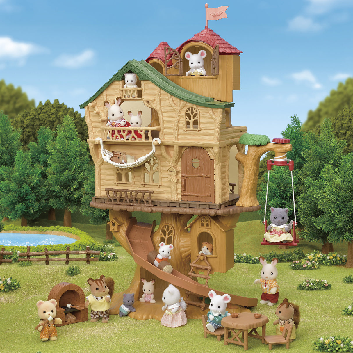 Le chalet du lac - Sylvanian Families - 5451