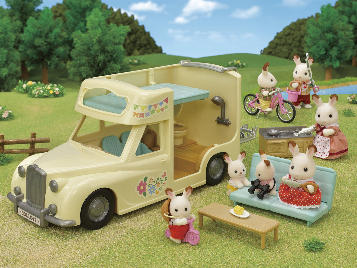 SYLVANIAN FAMILIES - 5454 - Le camping car - Les vacances