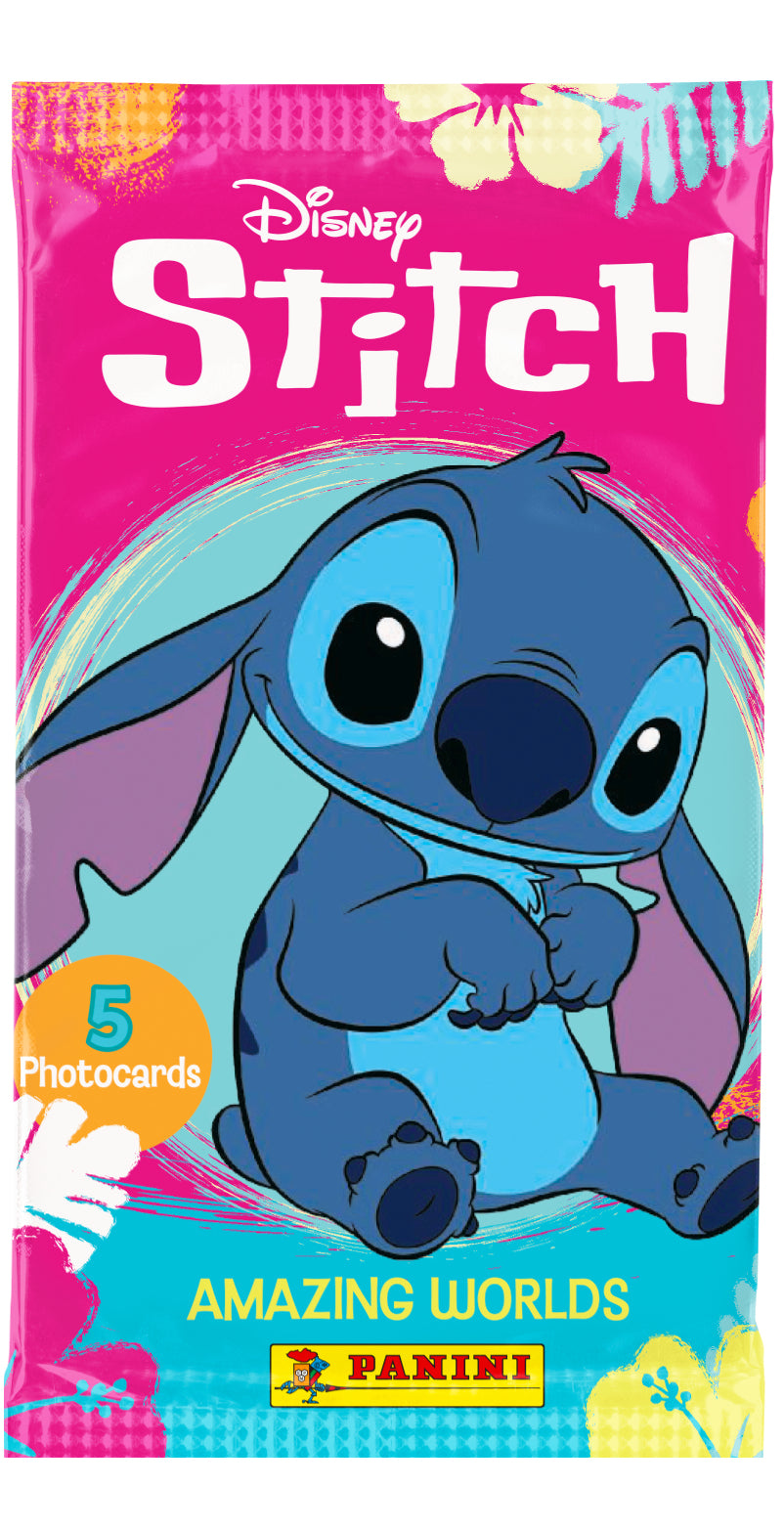 Pack de démarrage - PANINI - STITCH PHOTOCARDS - Classeur + 3 pochettes - 15 cartes