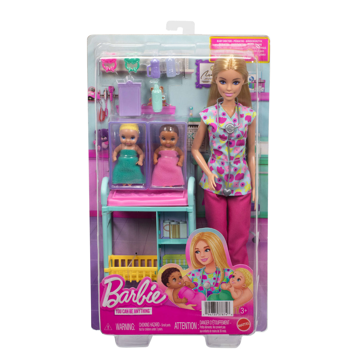 Barbie coffret pédiatre - Barbie - JMK12
