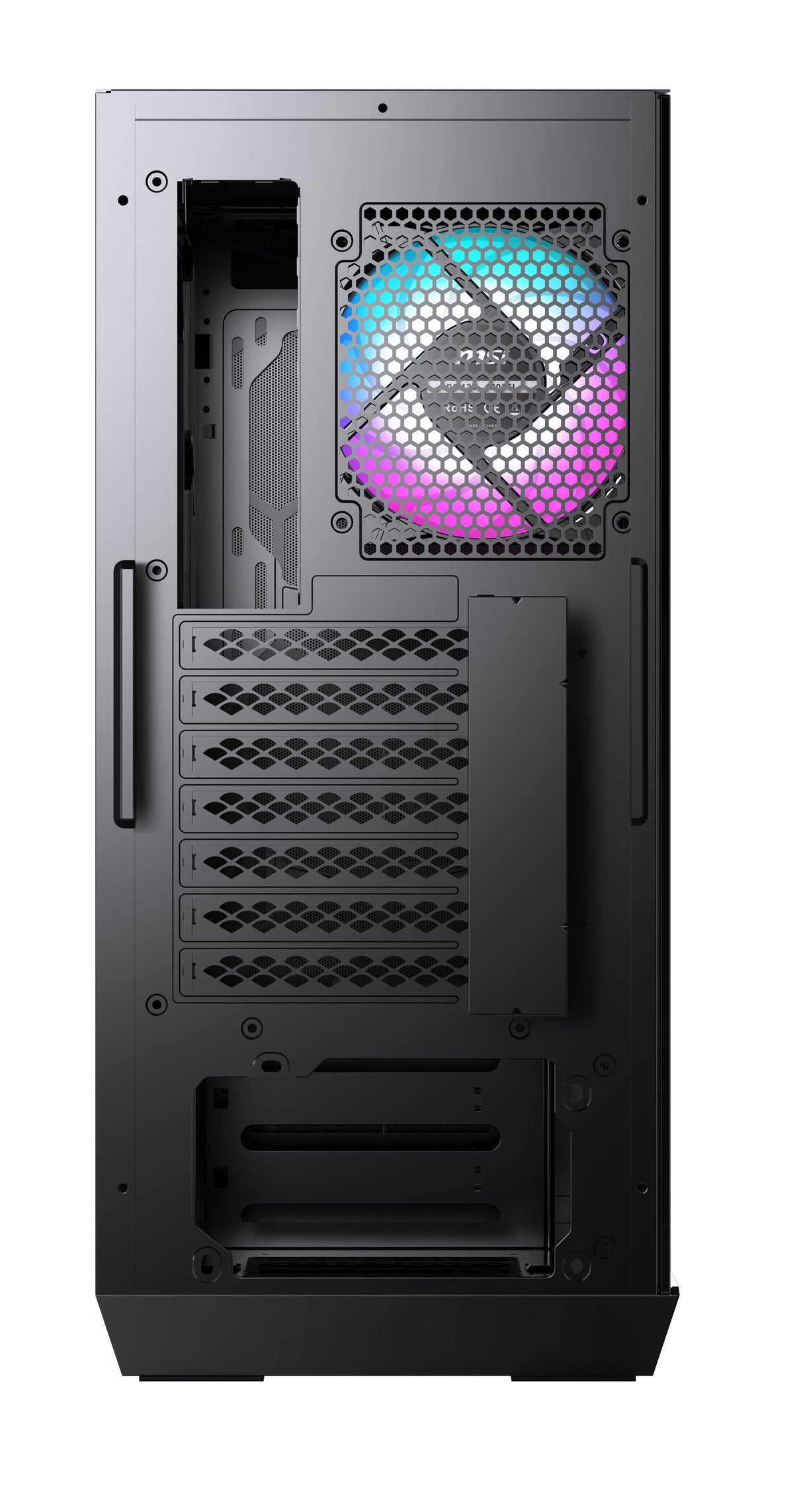 Boitier Moyen Tour ATX MSI MPG Gungnir 110R RGB avec panneaux vitrés (Noir)