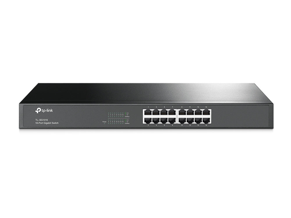 Switch réseau ethernet Gigabit rackable TP-Link SG1016 - 16 ports