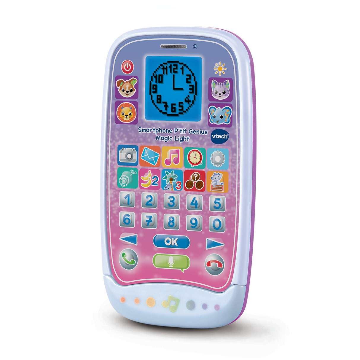VTECH SMARTPHONE P'TIT GENIUS MAGIC LIGHT ROSE