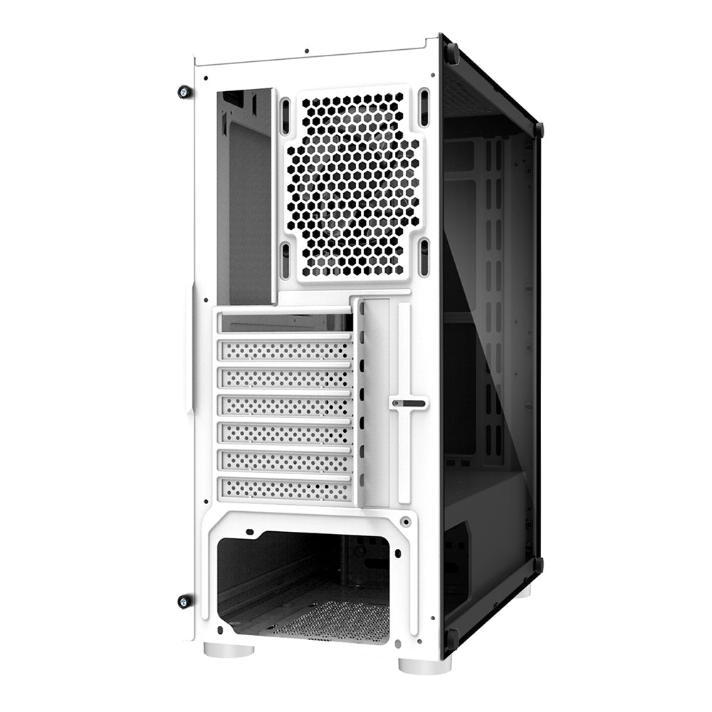 Boitier Moyen Tour E- ATX Zalman R2 RGB avec panneau vitré (Blanc)