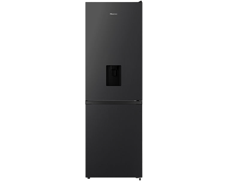 Réfrigérateur combiné - HISENSE - RB390N4WBE - 2 portes - 304 L - Classe E - 59,5 x 59 x 186 cm - Noir
