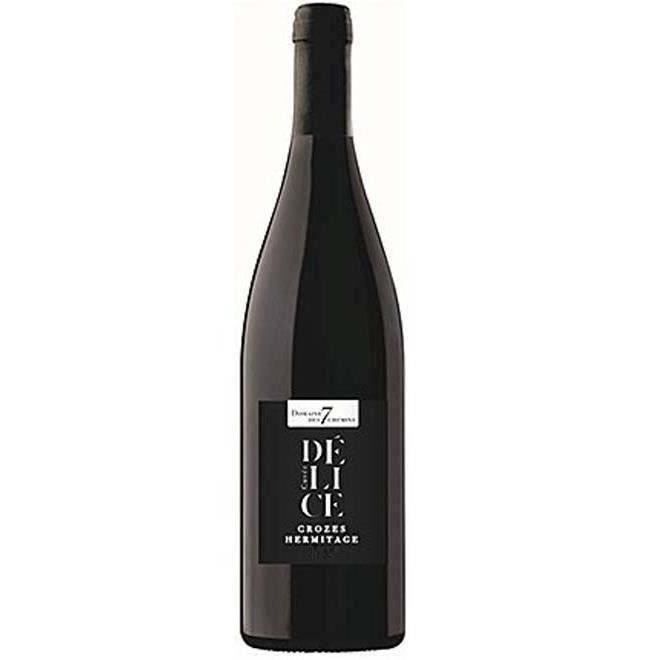 Domaine des 7 Chemins Cuvée Délice Crozes Hermitage - Vin rouge 2020