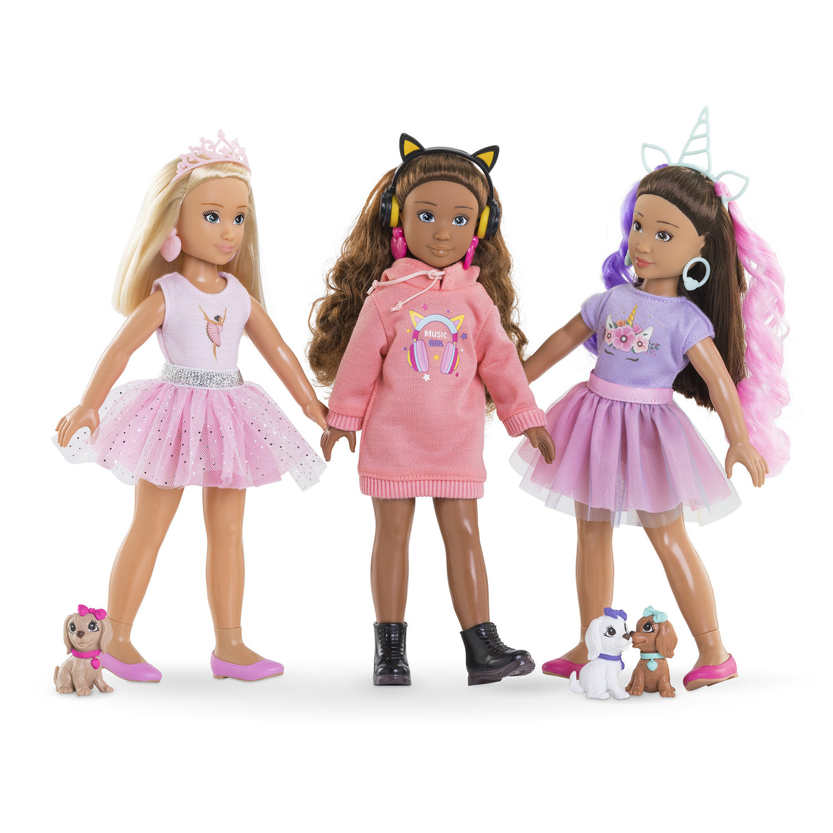 Poupée mannequin - COROLLE - Melody Music & Mode - 28 cm - 4 accessoires - des 4 ans