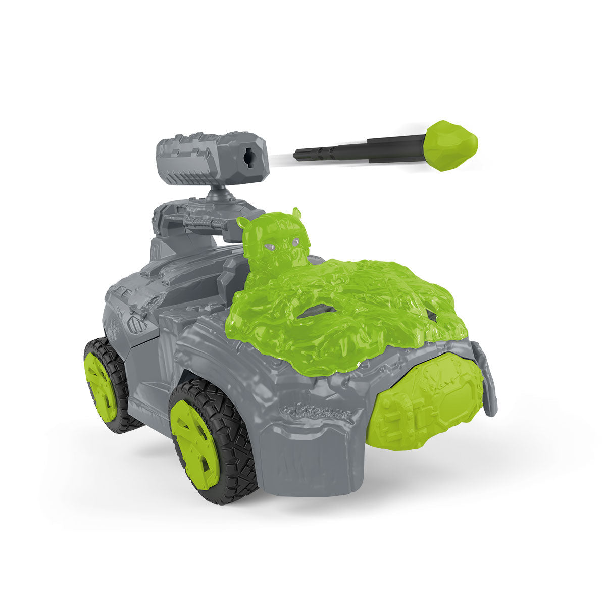 Crashmobile de Pierre avec Mini Creature, Coffret voiture avec figurine fantastique, Schleich 42670 Eldrador Creatures