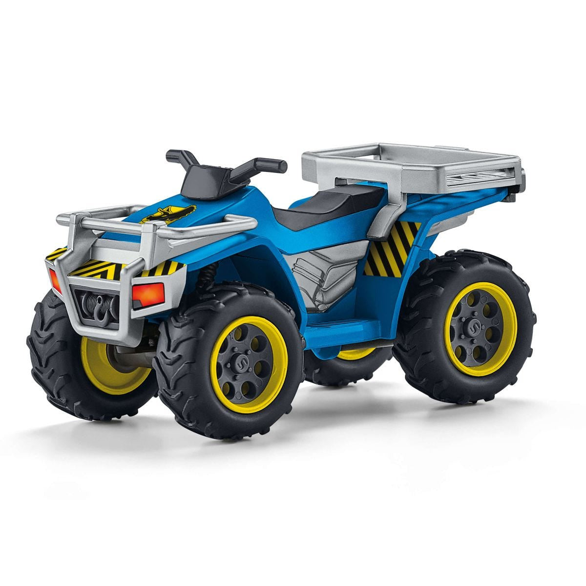 Coffret Fuite sur quad face au vélociraptor, ensemble de jouets Préhistoriques de 5 pieces, Schleich 41466 Dinosaurs, des 4 ans