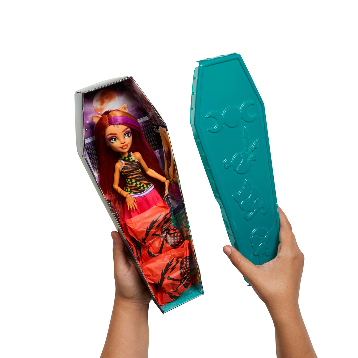 Monster High-Secrets Enfouis-Coffret Poupée Soirée Pyjama Terrifiante - 4 ans+- HYV64
