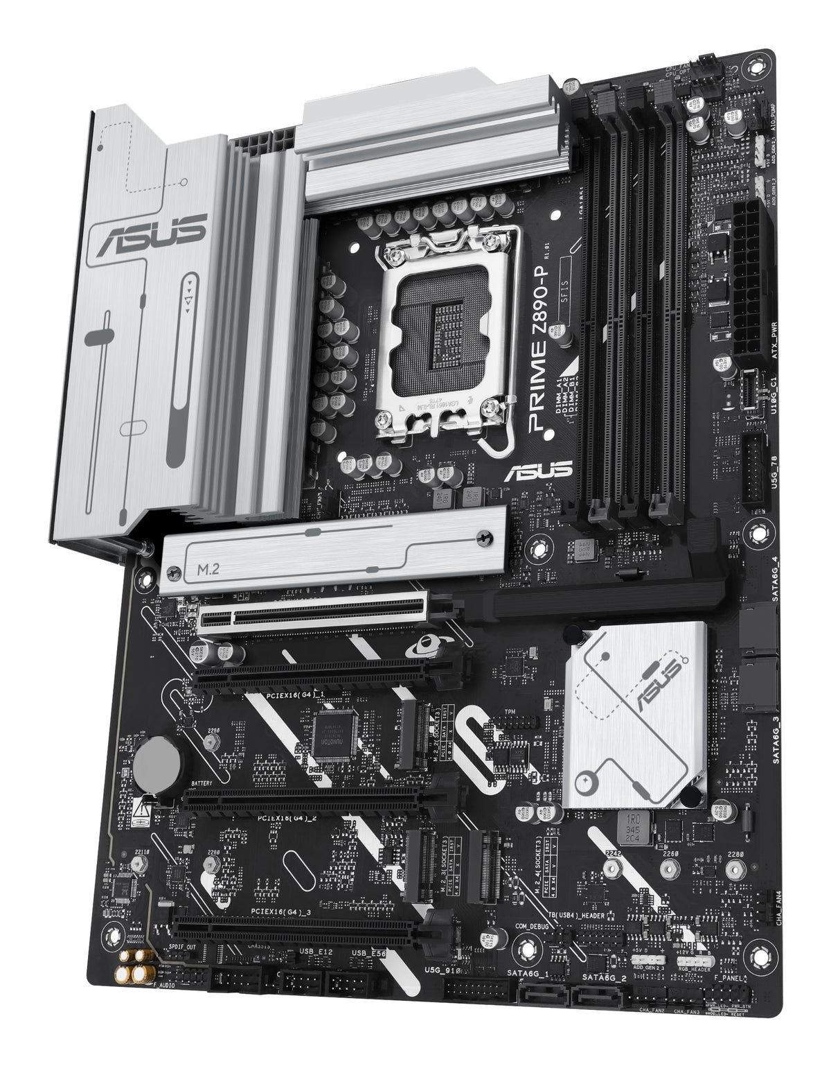 Carte mere - ASUS - PRIME Z890-P - Socket LGA1851 - PCIe 5.0 - RGB