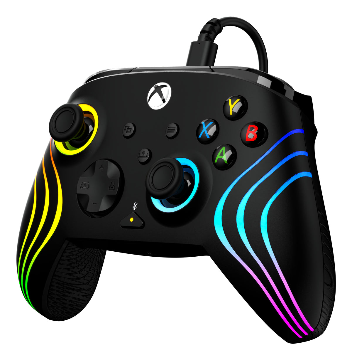Manette de jeu RGB filaire - TURTLE BEACH - TBC-2002-05 - Afterglow™ Wave - Noir - Xbox/PC
