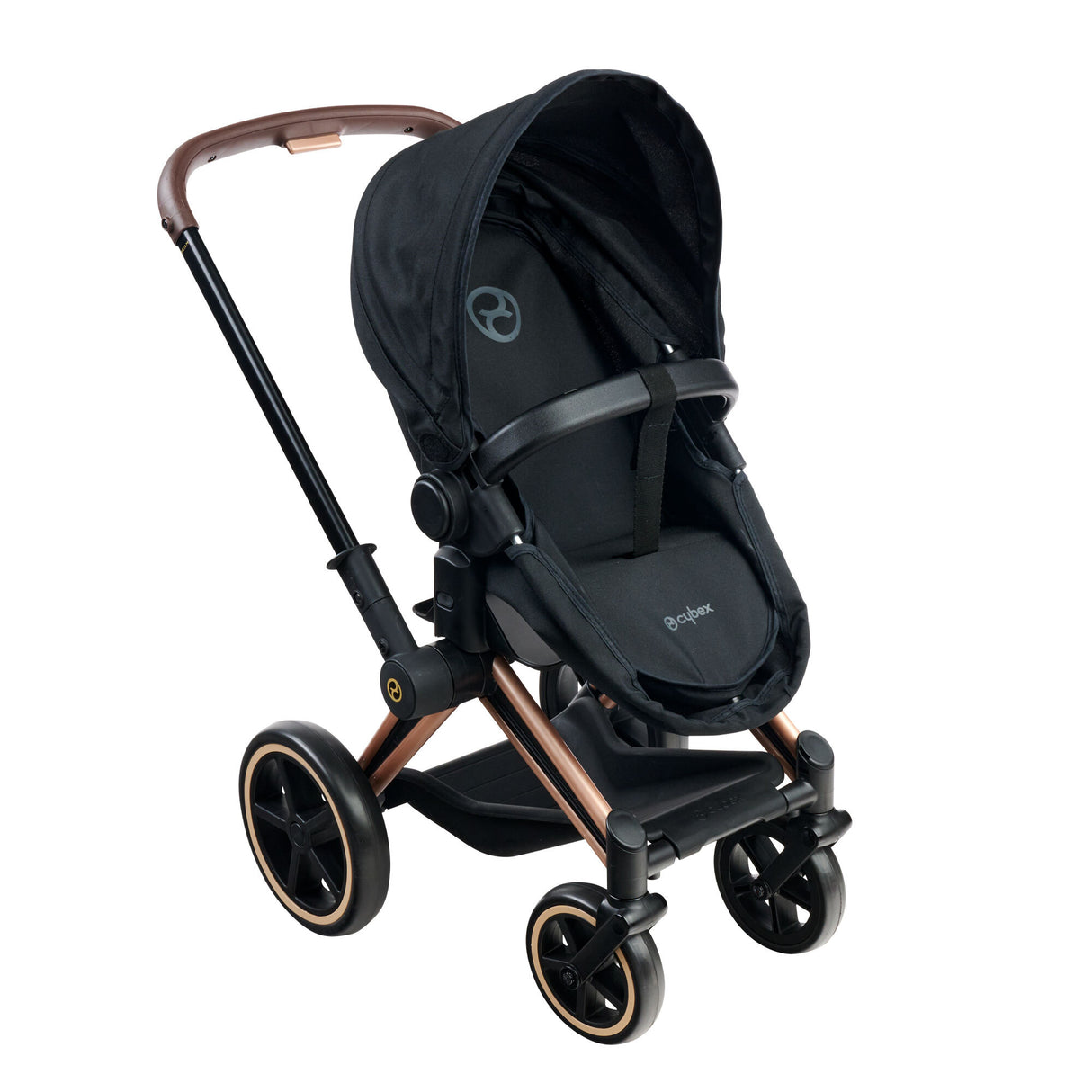 Landau 3-en-1 - COROLLE - Cybex Priam - Pour poupons de 36 a 42 cm - Gris - Des 3 ans