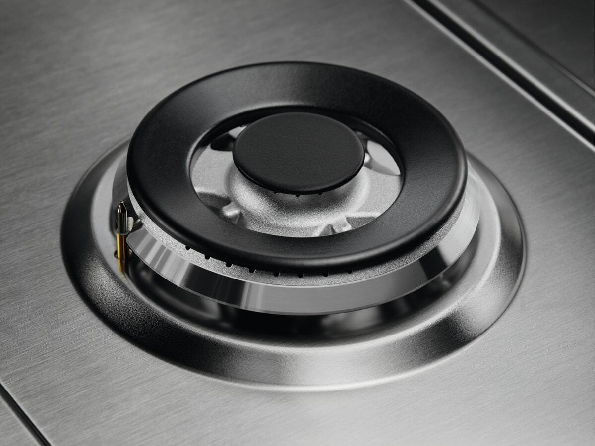 Plaque de cuisson a gaz - ELECTROLUX - 5 foyers - 74,4 x 51 cm - KGS7536SX - Inox
