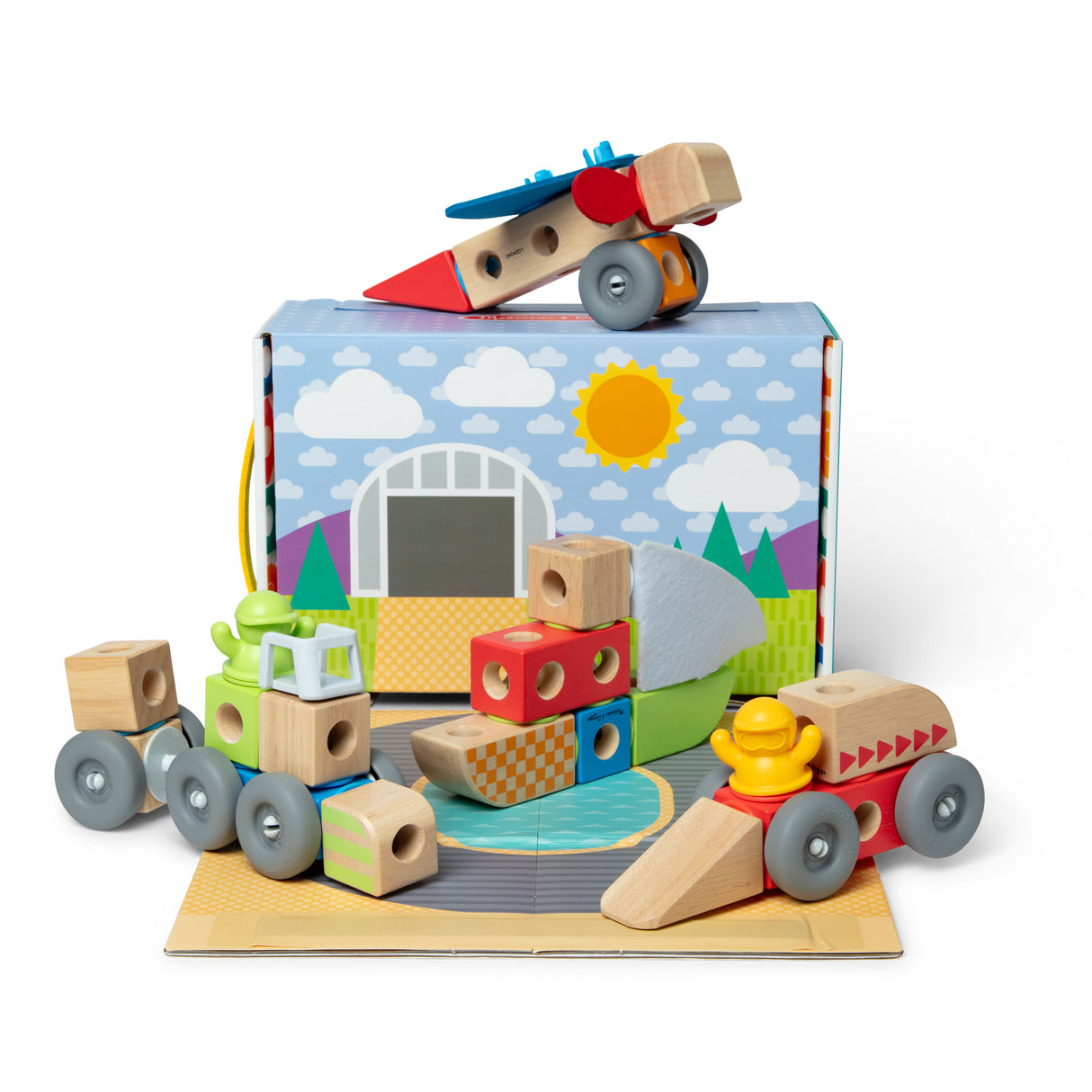 Les Véhicules Melissa And Doug 54 Pieces