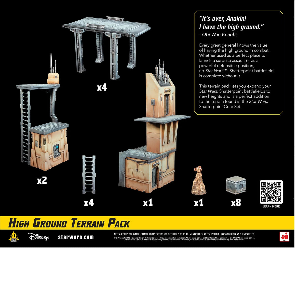 Jeu Star Wars - Shatterpoint : Set de Terrain � Sur�lever !