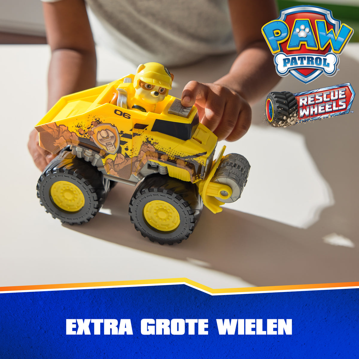 SPIN MASTER VÉHICULE + FIGURINE RESCUE WHEELS RUBEN La Pat' Patrouille