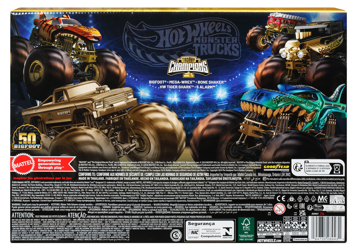 PACK 10 TROPHEE DES CHAMPIONS