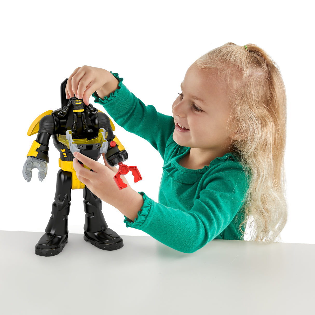 Imaginext Batman dans son Exosquelette - Fisher-Price figurine DC Super Friends - Des 3 ans - HYG31