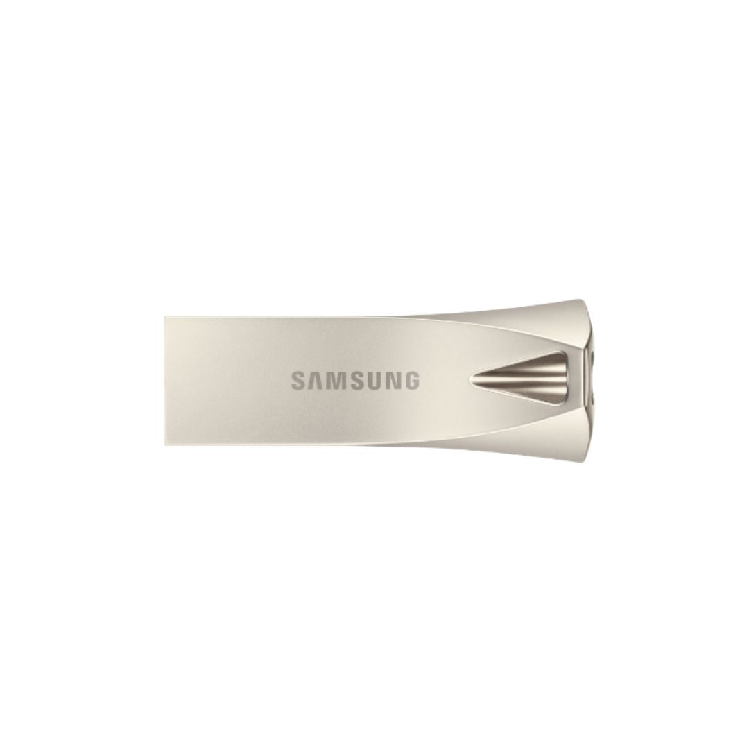 CLE USB SAMSUNG 512G USB 3.1 BAR PLUS - CHAMPAGNE SILVER VITESSE LECTURE JUSQU'A