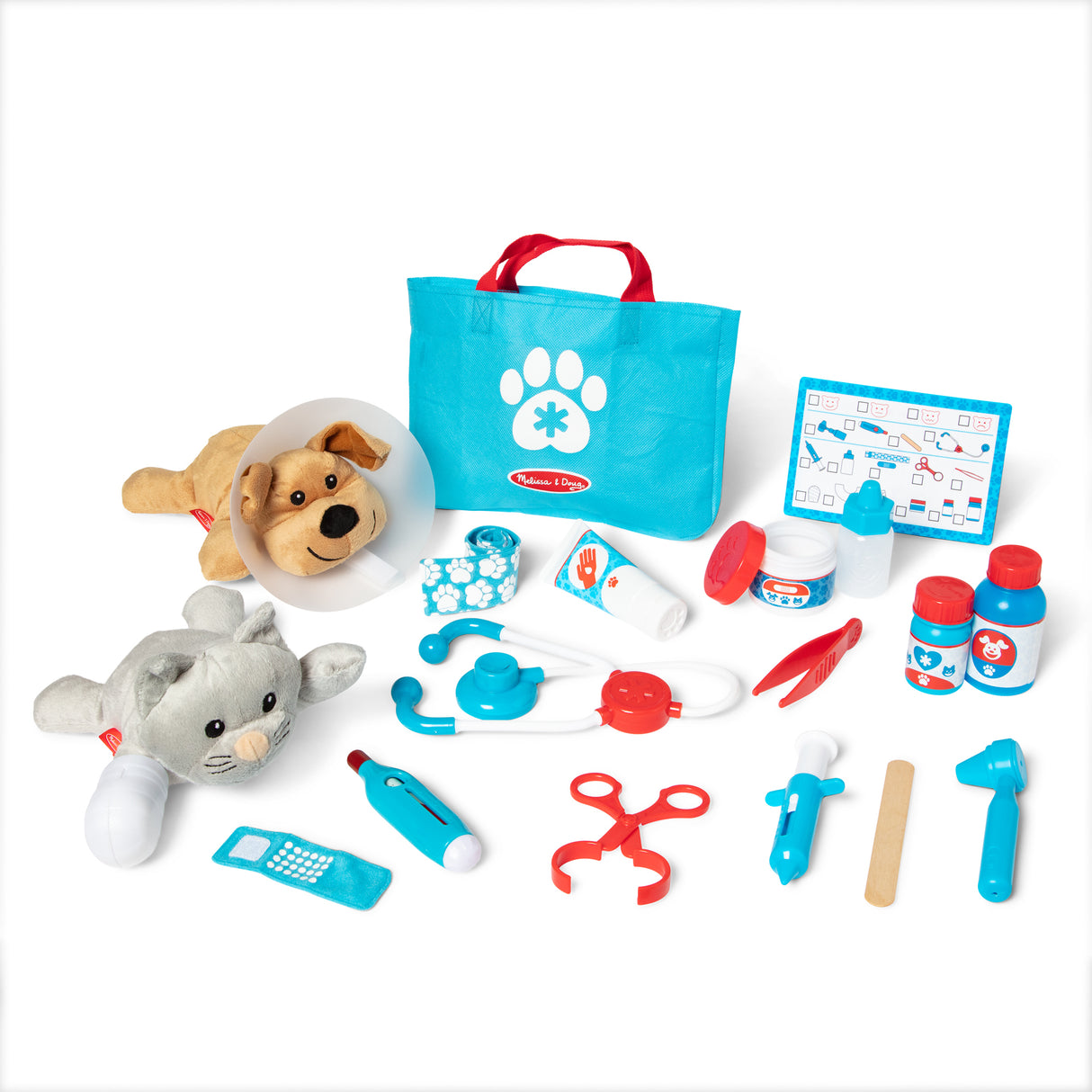 Jeu d'imitation - Vétérinaire - 24 pieces - des 3 ans - Melissa & Doug