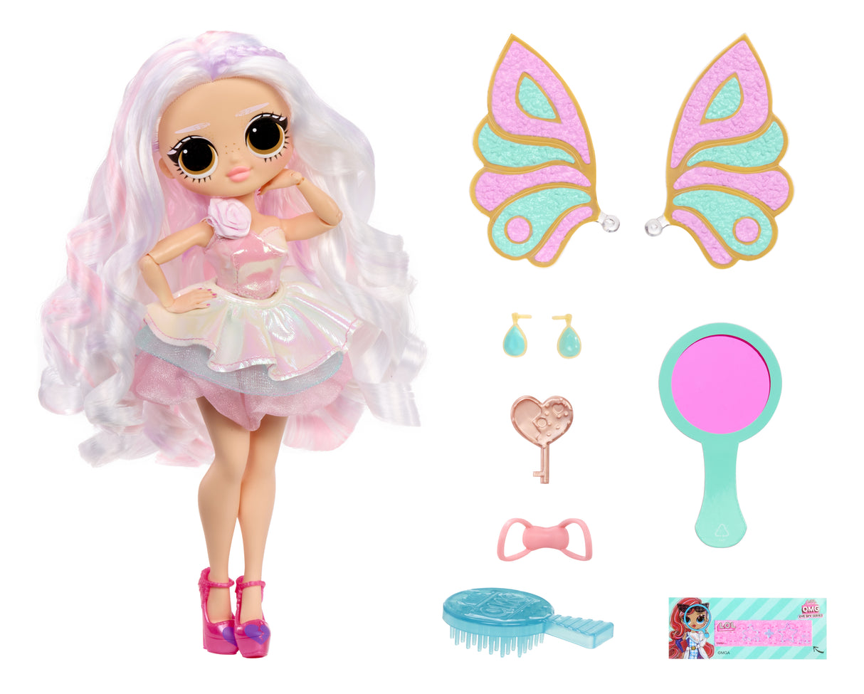 L.O.L. Surprise! - OMG Eye Spy Series - Fairy - 1 Poupée, Vetements, Accessoires, Indices a Résoudre, Surprises a Découvrir