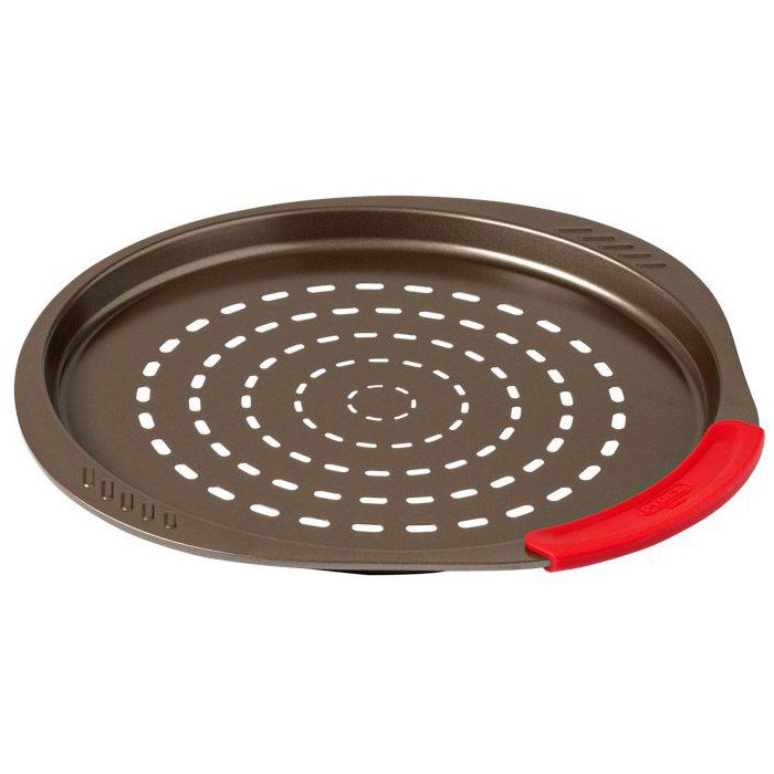 Plat a pizza - PYREX - 1452055 - En métal perforé - 32 cm