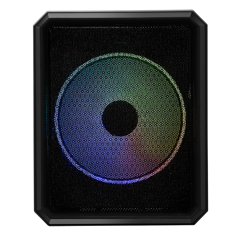 Boitier Cube Micro ATX iTek QBO 8 Evo RGB avec fenêtre (Noir)