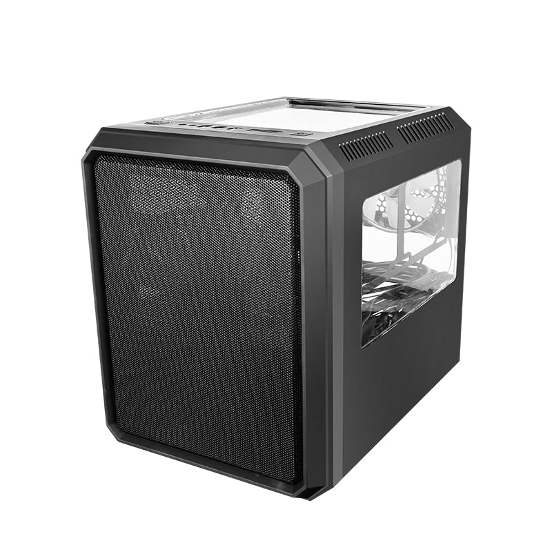 Boitier Cube Micro ATX iTek QBO 8 Evo RGB avec fenêtre (Noir)