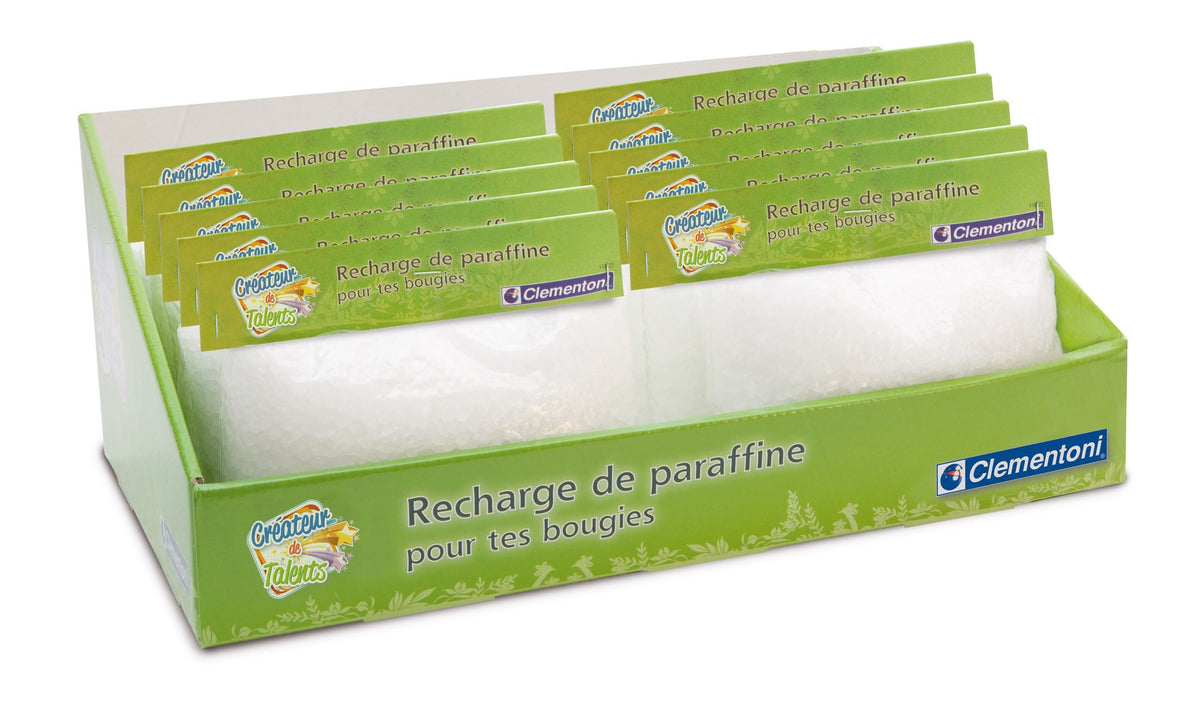 Recharge paraffine pour bougies - Clementoni - Fille - A partir de 6 ans
