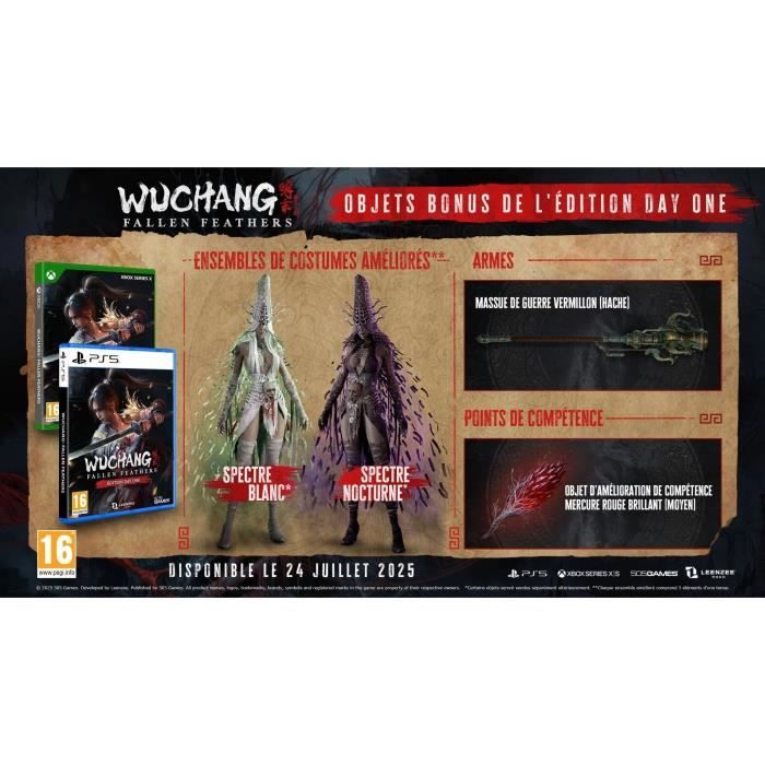 WUCHANG : Fallen Feathers - Day One Edition - Jeu PS5